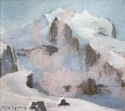 William Stott of Oldham An Alpine Peak oil painting picture wholesale